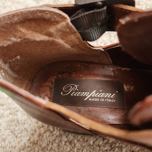 Vintage Italian Leather Fisherman Loafers - Picture 13 of 14